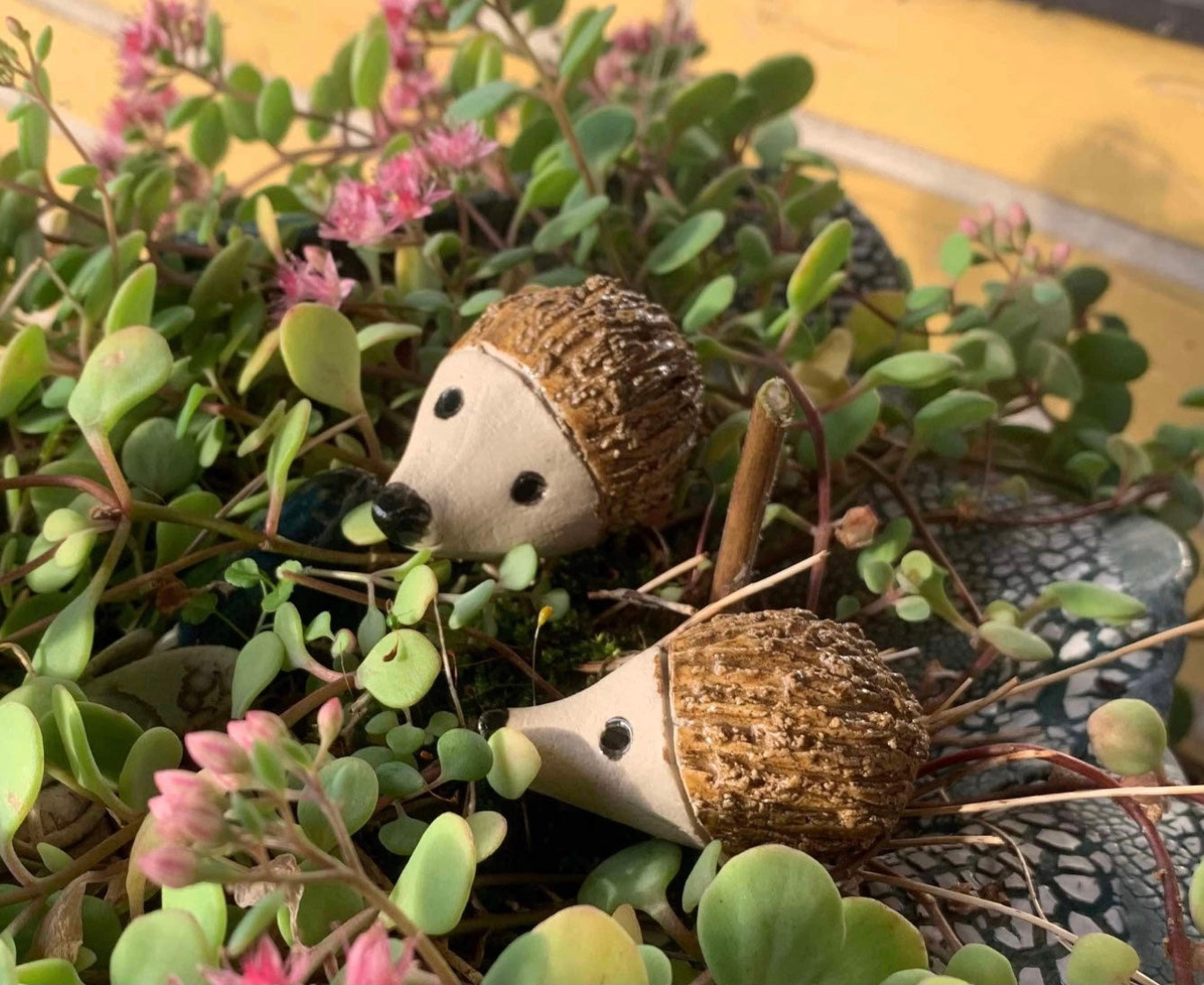 Pyntepindsvin 6 x4 cm.